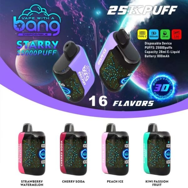 Bang B9 25K Puffs Portable E-Cigarettes